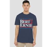 Sesame Street Bert Ernie For President 123 Vote T-Shirt, Navy Sesame Street Navy S