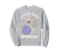 Sesame Street Bert Ernie Space Adventure Rocket Classic Fun Sweatshirt