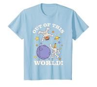 Sesame Street Bert Ernie Space Adventure Rocket Classic Fun T-Shirt