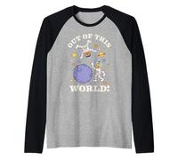 Sesame Street Bert Ernie Space Adventure Rocket Fun Classic Raglan Baseball Tee