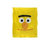 Sesame Street Bert Face Officially Licensed Silky Touch Super Soft Throw Blanket 152 x 127 cm