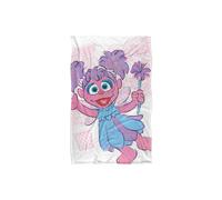 Sesame Street Big Abby On The Street Silky Touch Super Soft Throw Blanket | Size: Large Sesame Street Multicolor Large