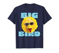 Sesame Street Big Bird Cool Face Pose Summer Classic Shades T-Shirt
