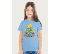 Sesame Street Big Bird Everything About Me Is Big T-Shirt in Light Blue | Size: 12-13 Years Sesame Street Light Blue 12-13 Years