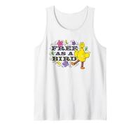Sesame Street Big Bird Free As A Bird Tank Top