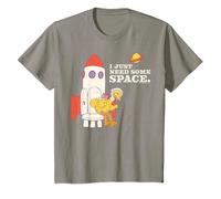 Sesame Street Big Bird Pose Spaceship Adventure Classic USA T-Shirt