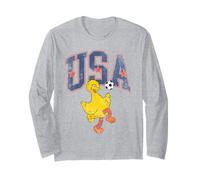 Sesame Street Big Bird USA Soccer Long Sleeve T-Shirt