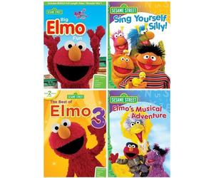 Sesame Street: Big Elmo Fun/Sing Yourself Silly/Best of Elmo 3/Elmo's Musical Adventure