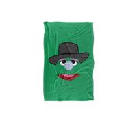 Sesame Street Big Face Lefty The Salesman Silky Touch Super Soft Throw Blanket | Size: Extra Large Sesame Street Multicolor Extra Large