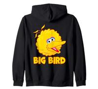 Sesame Street Big Head Name Big Bird Zip Hoodie