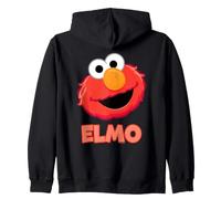 Sesame Street Big Head Name Elmo Zip Hoodie