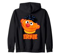 Sesame Street Big Head Name Ernie Zip Hoodie