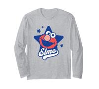 Sesame Street Blue Star Elmo Long Sleeve T-Shirt
