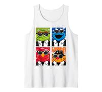 Sesame Street Brothers Love Blues Elmo Grouch Ernie Monster Tank Top