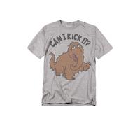 Sesame Street Can I Kick It? T Shirt, Athletic Heather Sesame Street Grey S