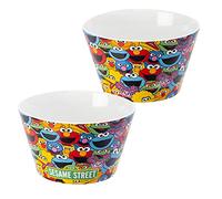 Sesame Street Cereal Bowl - All Friends Bowl Porcelain 500 ml