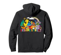 Sesame Street Character Art Good Friends Team Classic Pose Pullover Hoodie