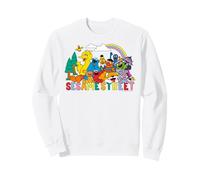 Sesame Street Character Art Good Friends Team Classic Pose Sweatshirt