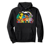 Sesame Street Character Art Good Friends Team Pose Classic Pullover Hoodie