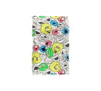 Sesame Street Character Face Pattern Silky Touch Super Soft Throw Blanket | Size: Large Sesame Street Multicolor Large