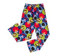 Sesame Street Characters All Over Print Lounge Pants Blue