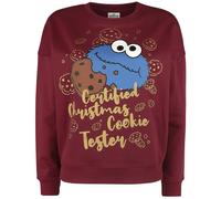 Sesame Street Christmas Cookie Christmas Jumper red S