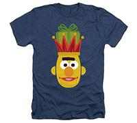 Sesame Street Christmas Nutcracker Bert Unisex T Shirt, Navy, Large