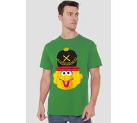 Sesame Street Christmas Nutcracker Big Bird T Shirt, Kelly Green Sesame Street Green S