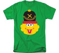 Sesame Street Christmas Nutcracker Big Bird Unisex T Shirt, Kelly Green, L