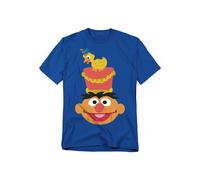 Sesame Street Christmas Nutcracker Ernie T-Shirt, Royal | Size: Large Sesame Street Royal L