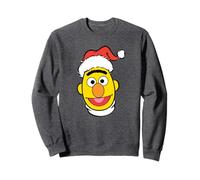 Sesame Street Christmas Santa Hat Bert Face Sweatshirt