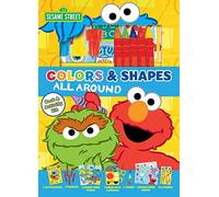 Sesame Street: Colors and Shapes All Around (Book Plus)
