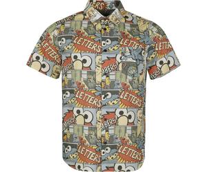 Sesame Street Comic - Allover Short-sleeved Shirt multicolour XL