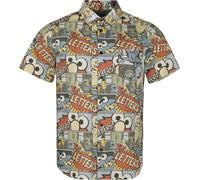 Sesame Street Comic - Allover Short-sleeved Shirt multicolour XXL
