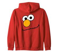 Sesame Street Comic Big Face Elmo Zip Hoodie