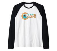 Sesame Street Cookie C is for Cookie Monster Raglan Baseball Tee