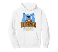 Sesame Street Cookie Monster American Football Vintage Team Pullover Hoodie