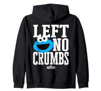 Sesame Street Cookie Monster Ate No Crumbs Zip Hoodie