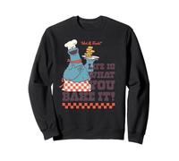 Sesame Street Cookie Monster Baker Hot Fresh Vintage Yummy Sweatshirt