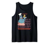 Sesame Street Cookie Monster Baker Hot Fresh Vintage Yummy Tank Top