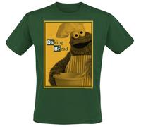 Sesame Street Cookie Monster - Baking Bread T-Shirt green M