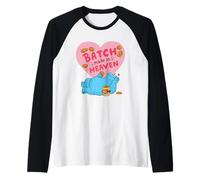 Sesame Street Cookie Monster Batch Made in Heaven Raglan Baseball Tee