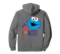 Sesame Street Cookie Monster Best Ever Big Head Classic Lol Pullover Hoodie