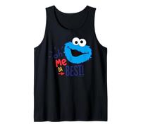Sesame Street Cookie Monster Best Ever Big Head Classic LOL Tank Top