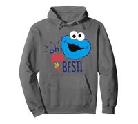 Sesame Street Cookie Monster Best Ever Big Head Lol Classic Pullover Hoodie