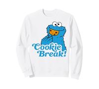 Sesame Street Cookie Monster Break Time Work Classic Play Sweatshirt