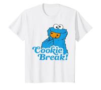 Sesame Street Cookie Monster Break Time Work Classic Play T-Shirt