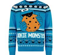 Sesame Street Cookie Monster Christmas jumper multicolour M