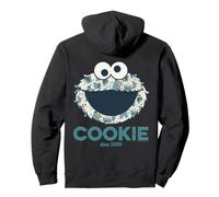 Sesame Street Cookie Monster Collage Vintage Classic Comic Pullover Hoodie