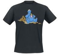 Sesame Street Cookie Monster - Cookie Time T-Shirt black M